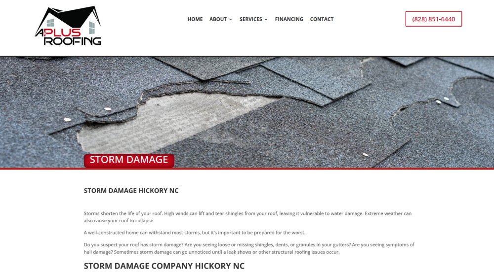 APlus Roofing A Plus Roofing Hickory NC
