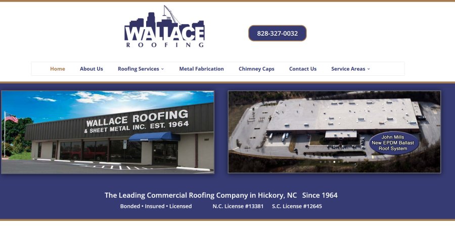 Wallace Roofing Hickory NC